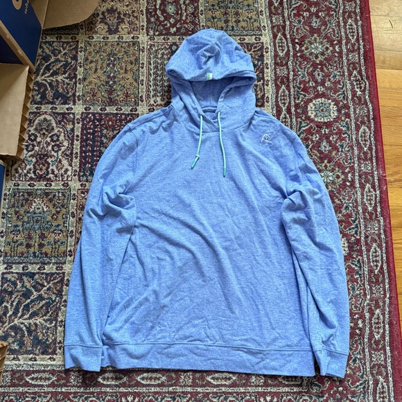 Rhoback Other - Rhoback Hesi Performance Hoodie Men’s Large Heathered Blue